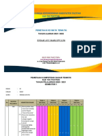 Form Pemetaan KD Tematik Kelas 3