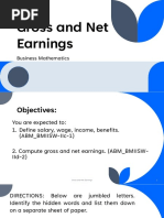 Test Review Gross Pay Answers | PDF | Piece Work | Overtime