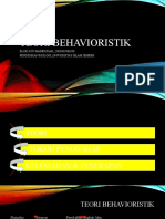 Teori Behavioristik - Elok Ayu Mamdudah - 2003402081038
