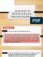 KALIKASAN AT ISTRUKTURA NG WIKANG FILIPINO - Komunikasyon