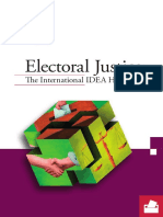 (IDEA) Electoral Justice Handbook