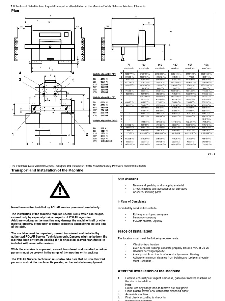 Primesetter Agency Machine Installation Guide | PDF | Power Supply | Safety