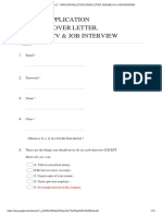 Part C 'APPLICATION LETTER, COVER LETTER, RESUME, CV & JOB INTERVIEW - Google Forms-1
