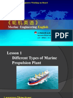 Different Types of Marine Propulsion Plant