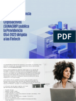 SUNACRIP Publica La Providencia 054 2022 Dirigida A Las Fintech