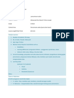 ASSURE Model Instructional Plan