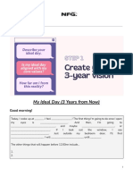 (WORKSHEET) Achieve Your 3-Year Goals by Focusing On The Next 3 Days