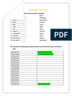 Las Fechas