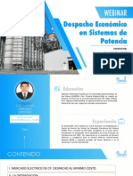 Inel - Presentación Despacho Económico en SEP