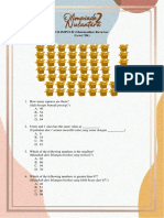 Math Worksheet For Kindy