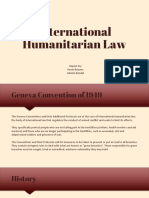 PIL (Sat) XIV INTERNATIONAL HUMANITARIAN LAW
