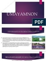 Umayamnon Reporting 2