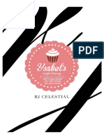 Ysabels Confectionery Standard Cakes June 2022