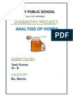 Honey Analysis