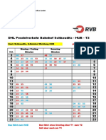 Fahrplan Bahnhof Richtung Hub Ab 09.12.2018