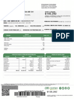 Lacteos de Chiapas Sa de CV: Rmu: 29145 02-05-08 LCI0-01001 003 CFE