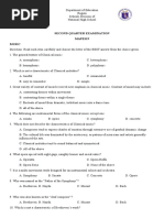 MAPEH 9 Exam