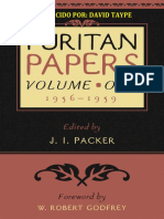 J. I. Packer Documentos Puritanos I