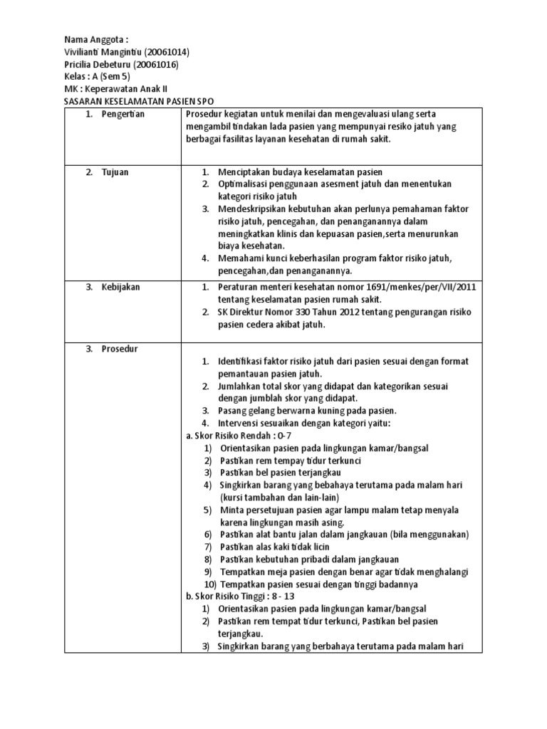 Risiko Jatuh Pasien Pdf