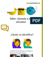 Taller Súmale A Tus Vínculos