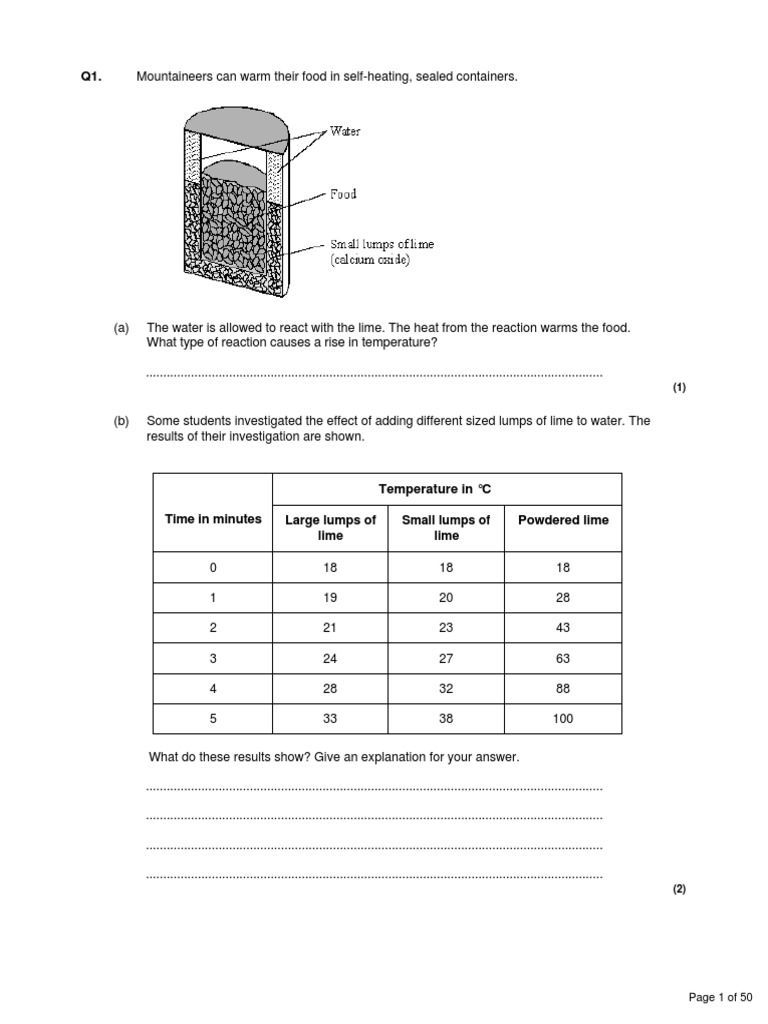 c2 5 Exothermic and Endothermic Reactions1 PDF Ammonia Atoms