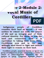 Module 2 Music of Cordillera