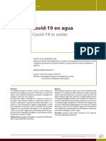 Covid-19 en Agua