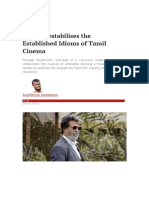 Kabali Destabilises The Established Idio