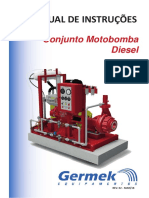 Manual Motobomba Diesel de Incêndio