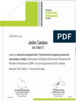 Conformando Mi Espacio Personal de Aprendizaje - Descarga Tu Certificado Conformando Mi Espacio Personal de Aprendizaje