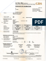6.0 Appendix B - Calibration Certificate S18235)