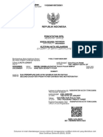 Republik Indonesia: 1102046106720001 Personnel Registration Number Nomor Induk Kependudukan