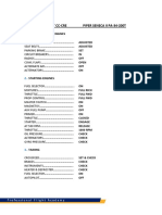 Checklist - Seneca 1