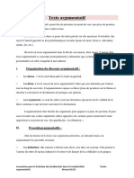 Exercices sur le texte argumentatif | PDF | Arts du langage et discipline