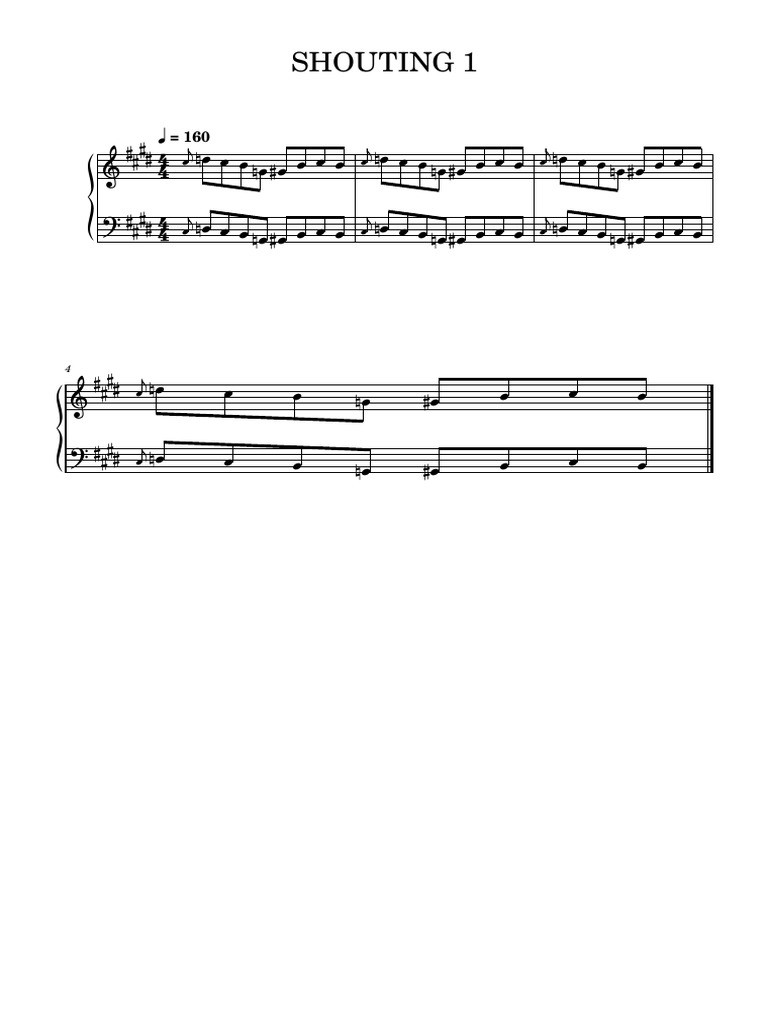 Shouting 1 PDF
