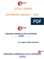 GL PPT Diplomado Laboral 2021 - Módulo X - Relaciones Labores y Covid SESION 14