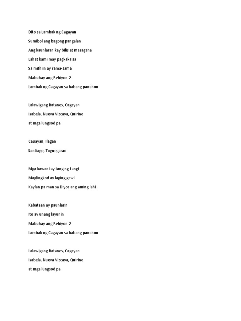 Filipino Song | PDF