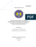 Juara 3 - Universitas Negeri Yogyakarta - Ahmad Rizal Rifani - Teknologi - MICODIM - Ahmad Rizal Rifani