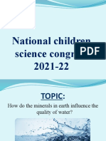 How Minerals Influence Water Quality