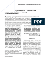 Rarity of PIT1 Involvement in Children From Russia With Combined Pituitary Hormone Deficiency