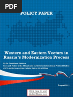 Download Western and Eastern Vectors in Russias Modernization Process by thinkRUSSIA SN61865785 doc pdf