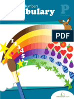 Preschool - Colors Numbers Vocabulary Workbook-1