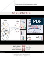 TOD501-M22 04 Sampling and Estimation Lecture Slides