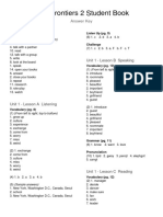 New Frontiers - 2 - Student - Book - Answer - Key