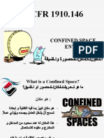 الاماكن المغلقه Confind space 