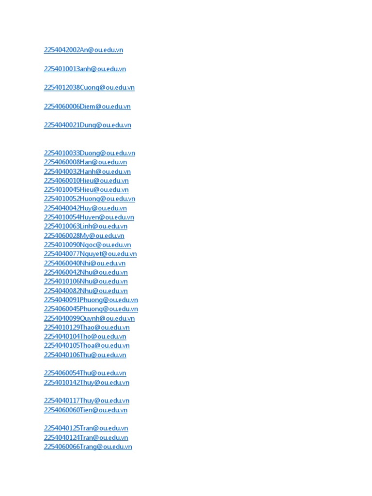 Contact List for Running Enthusiasts | PDF