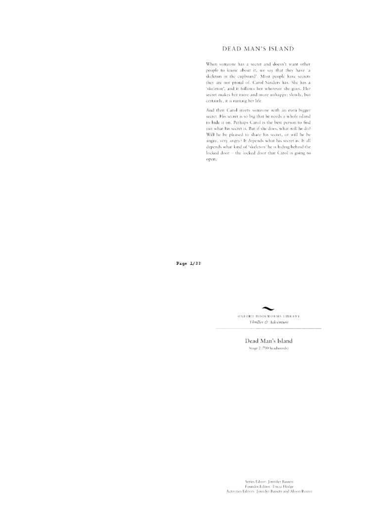 Dead Man's Island PDF