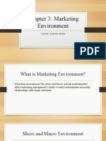 Chapter 3 Marketing Environment