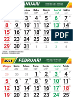 KALENDER 2023 Per Bulan