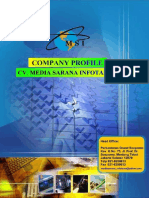 Company Profile CV. Media Sarana Infotama - Tahun 2021